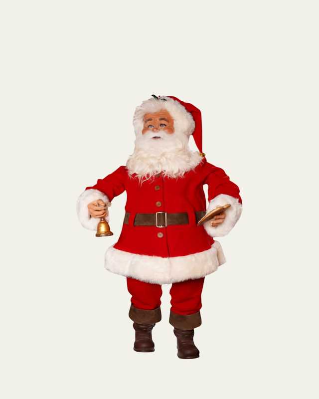 Life-Size Standing Animatronic Santa Claus